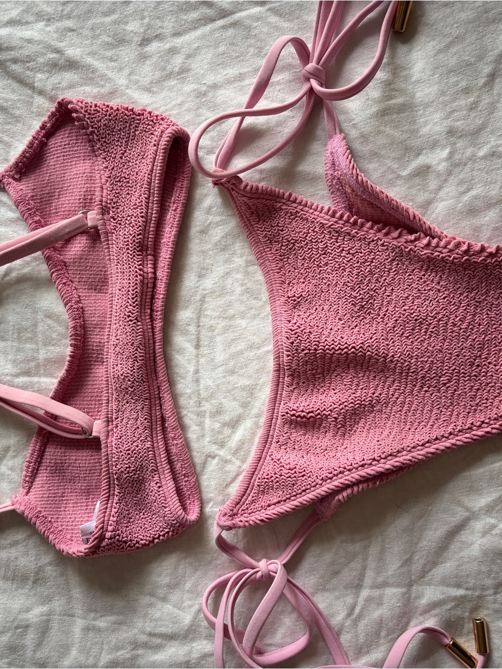 Elysiian rose pink bikini set - Picture 6 of 9